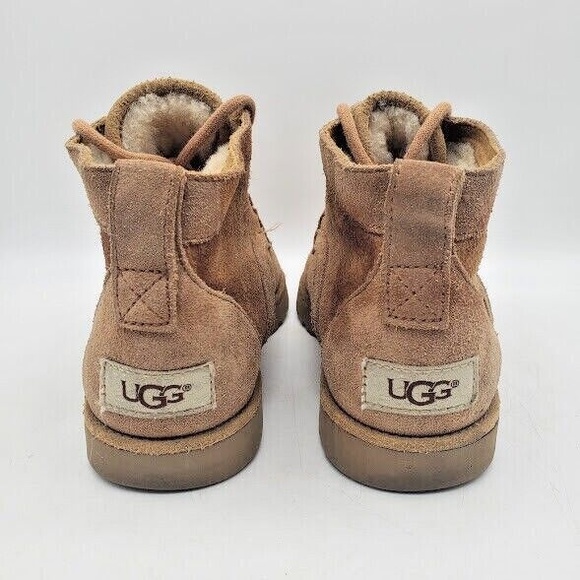 UGG - Bethany Shearling Boot in Brown / Tan (Women's US Size 7) 1012532 - Picture 4 of 7